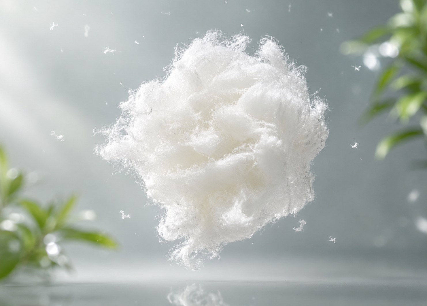 Recycled Polyester Staple Fiber – Triangle (TBL), Raw White (Grade A)